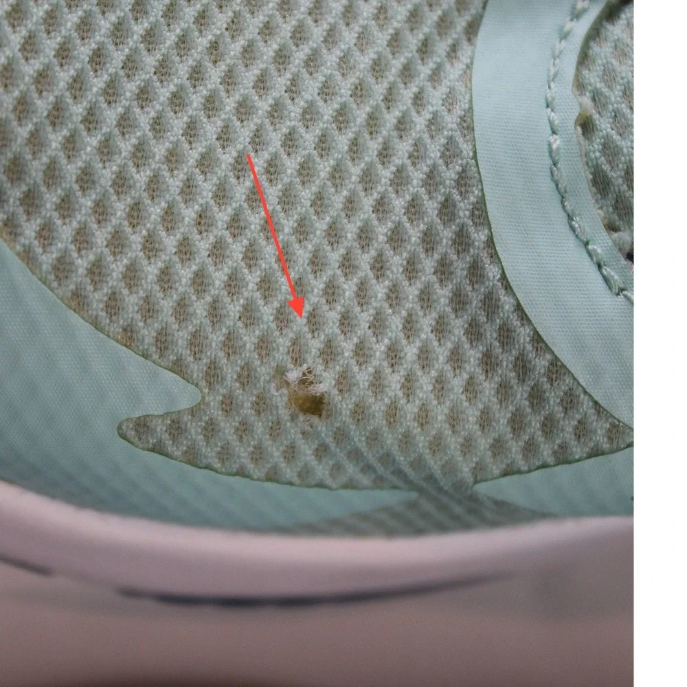 New‎ Balance Running Shoes Aqua Blue Yellow Size 5.5 Mens.